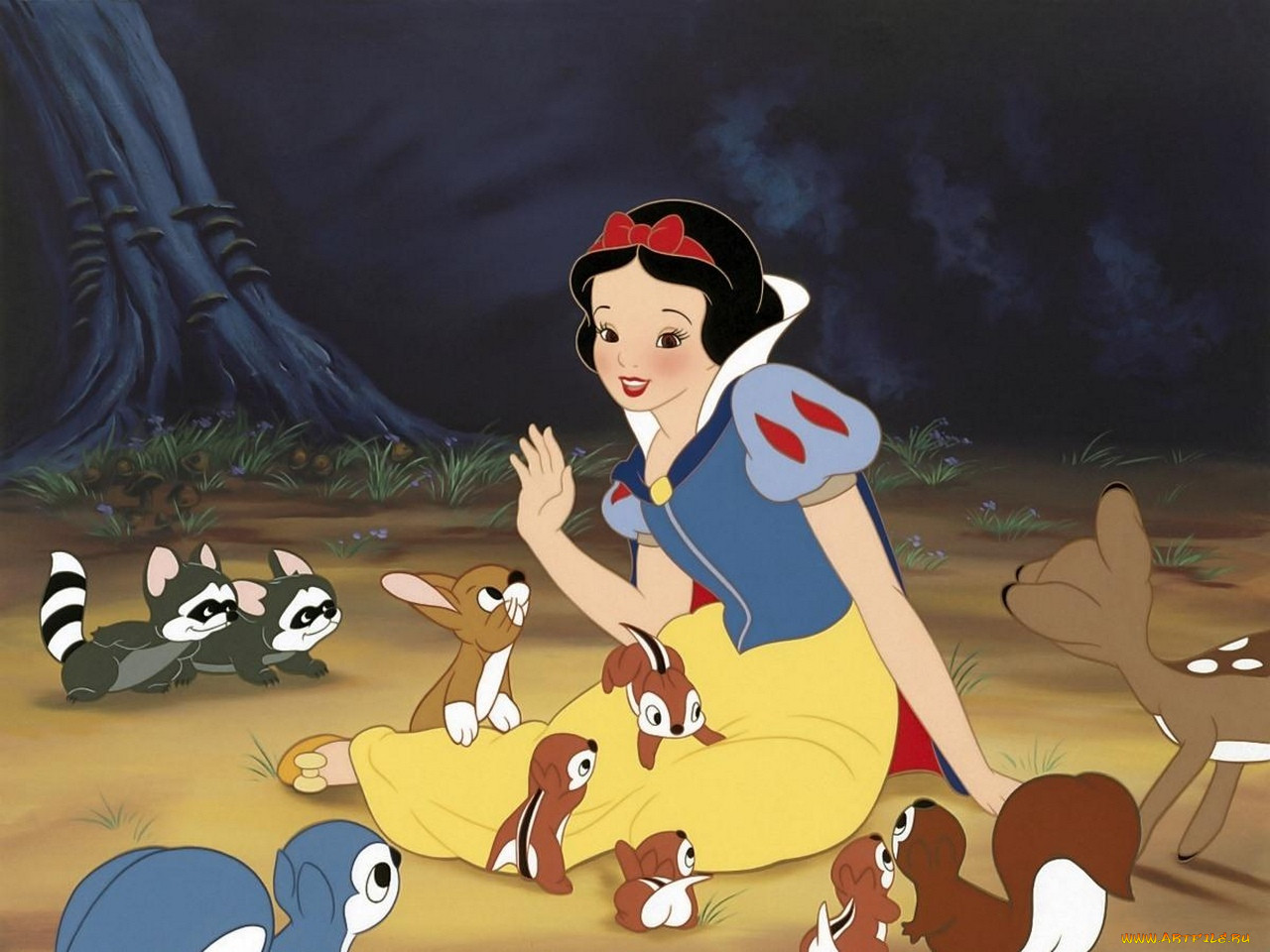 , snow, white, and, the, seven, dwarfs